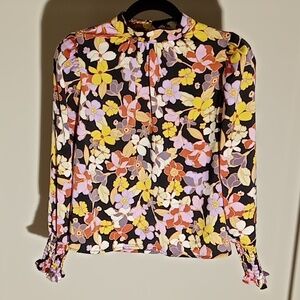 Who What Wear Floral Shirt Ptp 19.5"